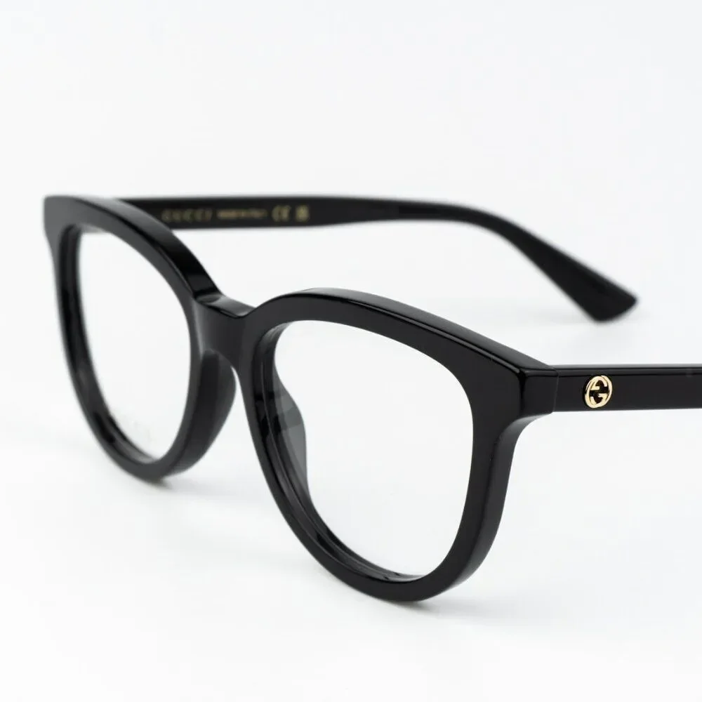 SALE! Gucci Women Eyeglasses Black Oval GG1687O 001 BRAND NEW